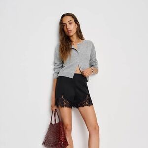 Reformation Clara Cashmere Crew Cardigan